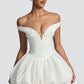 Eileen Mini Dress - Ivory