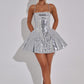 Electra Mini Dress - Silver