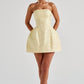 Elenora Mini Dress - Lemon