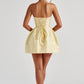 Elenora Mini Dress - Lemon