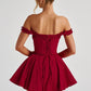 Elva Playsuit - Red