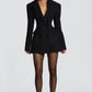 Elvira Mini Dress - Black