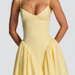 Emerson Midi Dress - Lemon