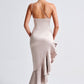 Esmeraya Maxi Dress - Champagne