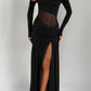 Ettalie Maxi Dress - Black