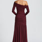 Ettalie Maxi Dress - Cherry Lacquer
