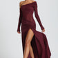 Ettalie Maxi Dress - Cherry Lacquer