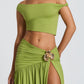 Saira Maxi Skirt - Olive
