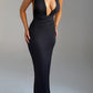 Evangeline Maxi Dress - Black