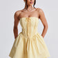 Evie Mini Dress - Lemon