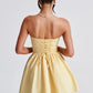 Evie Mini Dress - Lemon