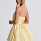 Evie Mini Dress - Lemon