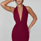 Fallon Mini Dress - Burgundy