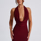 Fallon Mini Dress - Burgundy
