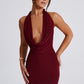 Fallon Mini Dress - Burgundy