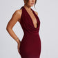 Fallon Mini Dress - Burgundy