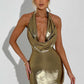 Fallon Mini Dress - Gold