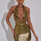 Fallon Mini Dress - Gold
