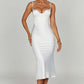 Farrah Midi Dress - Ivory