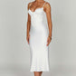 Farrah Midi Dress - Ivory