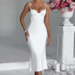 Farrah Midi Dress - Ivory