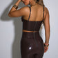 Faye Corset - Chocolate