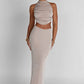 Fifi Maxi Skirt - Champagne