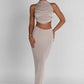 Fifi Maxi Skirt - Champagne