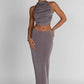 Fifi Maxi Skirt - Charcoal