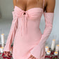 Fiona Mini Dress - Blush