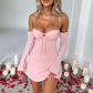 Fiona Mini Dress - Blush