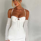 Fiona Mini Dress - Ivory
