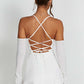 Fiona Mini Dress - Ivory