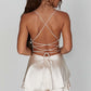 Florence Playsuit - Champagne