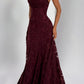 Francis Maxi Dress - Cherry Lacquer