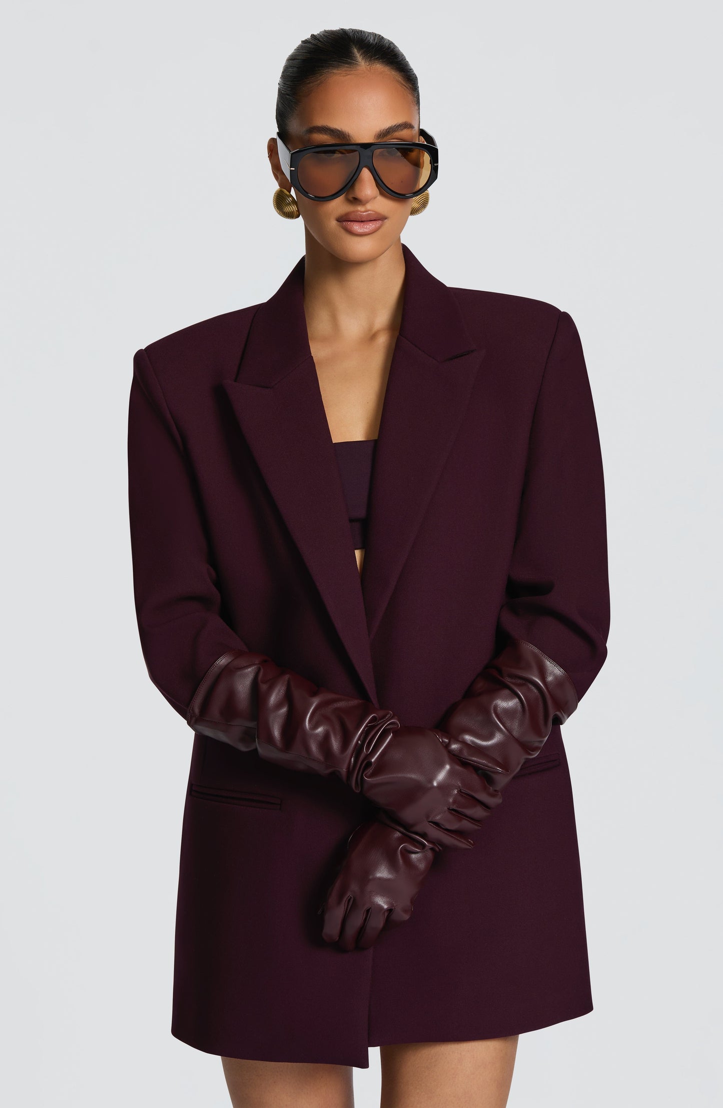 Frankie Gloves - Plum