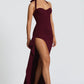 Genette Maxi Dress - Cherry Lacquer