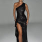 Genevieve Maxi Dress - Black Sparkle