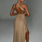 Genevieve Maxi Dress - Gold Sparkle