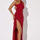 Genevieve Maxi Dress - Red Sparkle