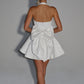 Georgette Mini Dress - Ivory