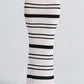 Georgia Maxi Skirt - Black/White