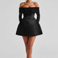 Georgianna Mini Dress - Black