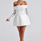 Georgianna Mini Dress - Ivory