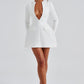 Greta Mini Dress - Ivory