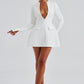 Greta Mini Dress - Ivory