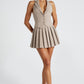 Gretchen Mini Skirt - Taupe