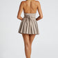 Gretchen Mini Skirt - Taupe
