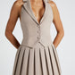 Gretchen Mini Skirt - Taupe