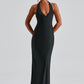 Halo Maxi Dress - Black
